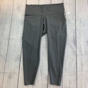 Old Navy sz XXL Legging Fitness Activewear Gray Extra High Rise New NWT